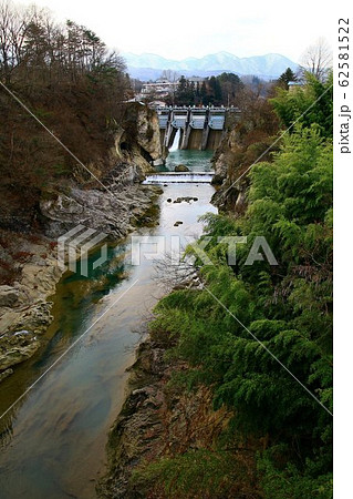 国内・最古の現役ゲート　阿賀川・旭ダム 62581522