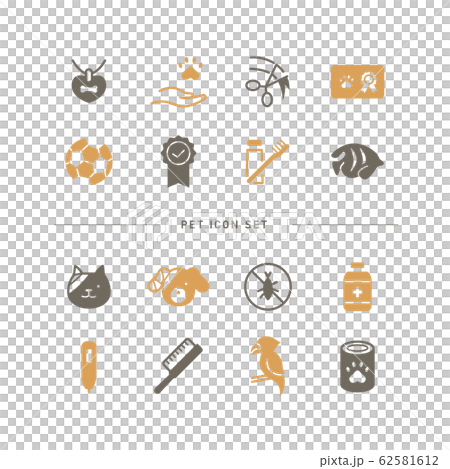 PET ICON SET PET ICON SET 62581612