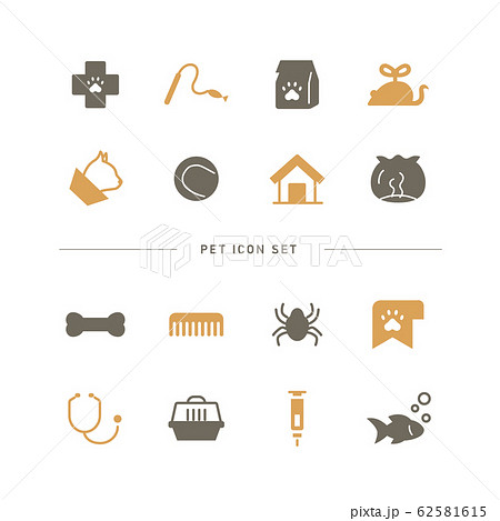 PET ICON SET PET ICON SET 62581615