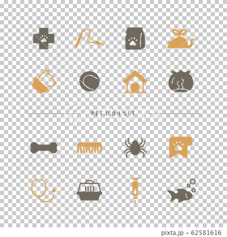 PET ICON SET 62581616
