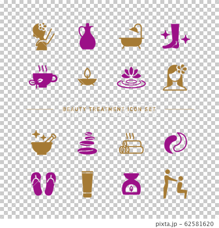 beauty, treatment, icon 62581620