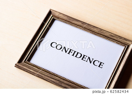CONFIDENCE コンフィデンス 信頼 自信 CONFIDENCE コンフィデンス 信頼 自信 62582434