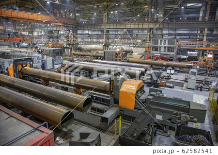 Industrial workshop of a gas pipe factory 62582541