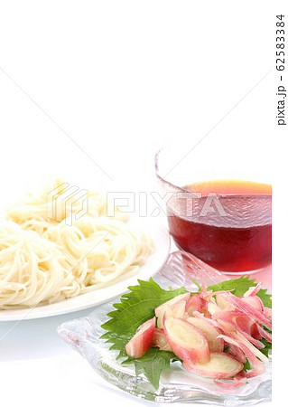 そうめん　薬味　つゆ 62583384