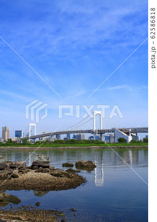 東京都 レインボーブリッジの風景 東京都 レインボーブリッジの風景 62586818