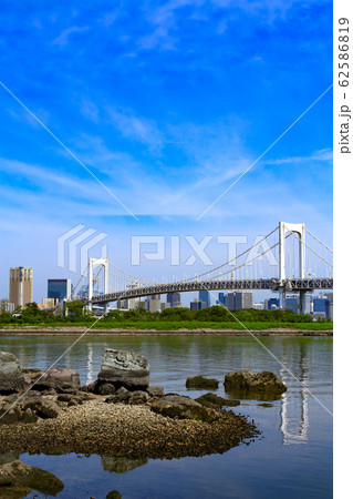 東京都 レインボーブリッジの風景 東京都 レインボーブリッジの風景 62586819