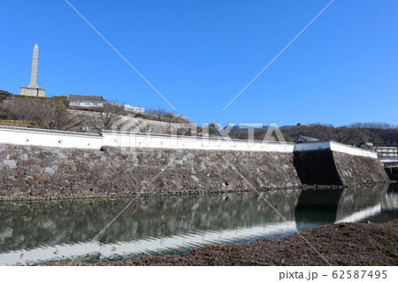 ■ 甲府城 ■ 舞鶴城公園 ■ 快晴 ■ 山梨県 ■ 冬 62587495