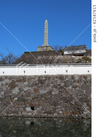 ■ 甲府城 ■ 舞鶴城公園 ■ 快晴 ■ 山梨県 ■ 冬 62587615