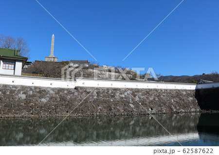 ■ 甲府城 ■ 舞鶴城公園 ■ 快晴 ■ 山梨県 ■ 冬 62587622