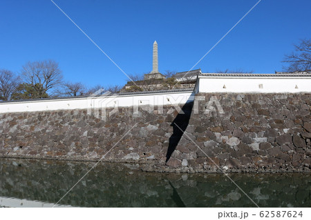 ■ 甲府城 ■ 舞鶴城公園 ■ 快晴 ■ 山梨県 ■ 冬 62587624