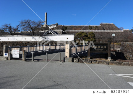 ■ 甲府城 ■ 舞鶴城公園 ■ 快晴 ■ 山梨県 ■ 冬 62587914