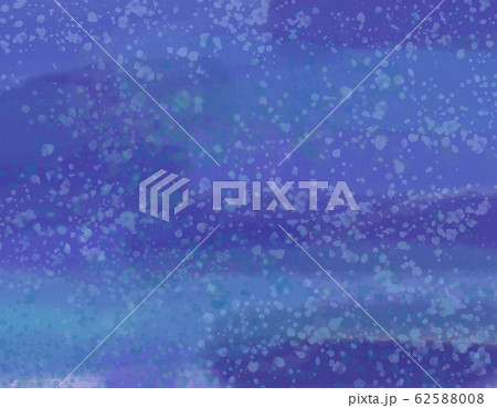 ファンタジーテイストの水彩風背景　ネイビー 62588008