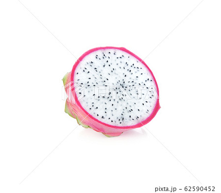 Dragon fruit isolated on white background 62590452
