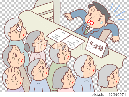 年金受給者の増大 62590974