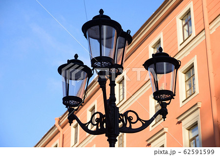 Street lamp in the old style. Street lamp in the old style. 62591599