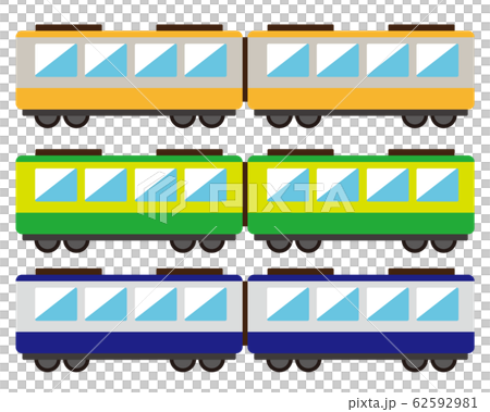 電車　列車　鉄道　アイコン 62592981