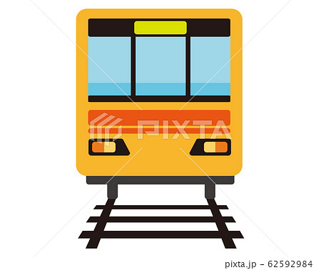 電車 列車 鉄道 アイコンのイラスト素材