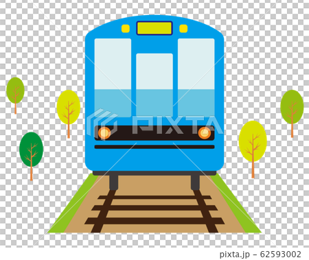 電車 列車 鉄道 アイコンのイラスト素材