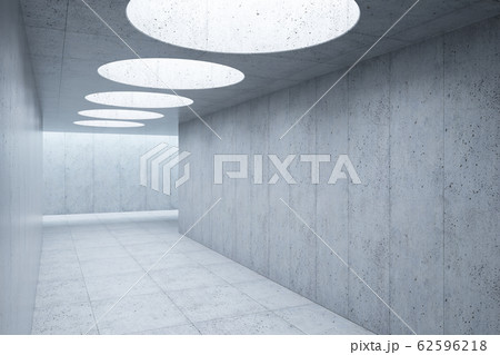 blank concrete space interior, 3d rendering blank concrete space interior, 3d rendering 62596218
