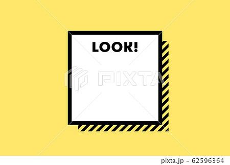 メモ 警告 危険 防災イメージ素材 黄色と黒のシンプルな注意喚起用の背景素材のイラスト素材