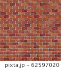 手描き風 レンガ 煉瓦 背景 画像素材 62597020