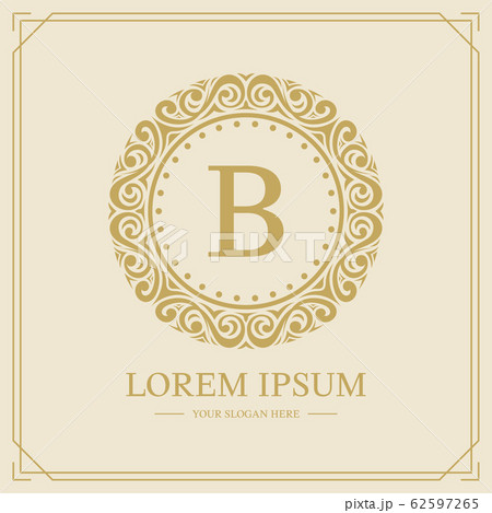 Exclusive Logo 387126, Luxury Letter B Flower Monogram Logo