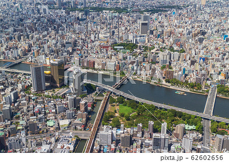 東京の街並み（浅草方面） 62602656
