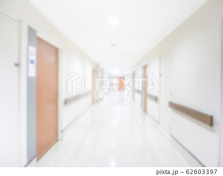 Abstract blur corridor of the hospital, blur image background of corridor in hospital 62603397