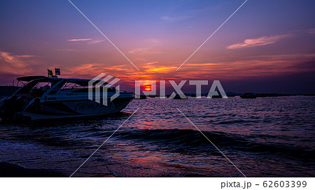 パタヤビーチの夕景 パタヤビーチの夕景 62603399