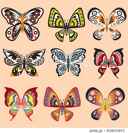 Butterfly set 62603842