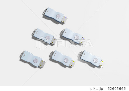 USBメモリ(3DCG:白バック) USBメモリ(3DCG:白バック) 62605666