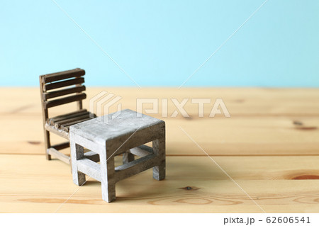 Old school desk and chair 62606541