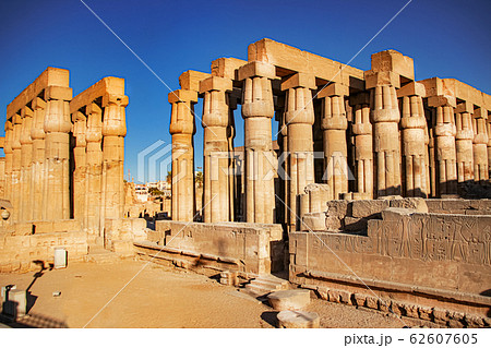 The ruins of the central temple of Amun-Ra, on the 62607605