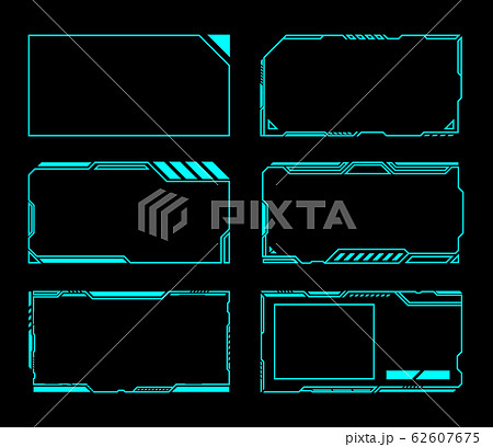 Frame set technology future interface hud . 62607675