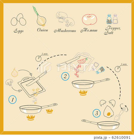 Recipe vector Illustration 62610091