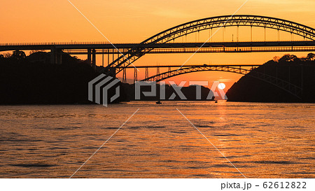 西海橋の夜明け 西海橋の夜明け 62612822