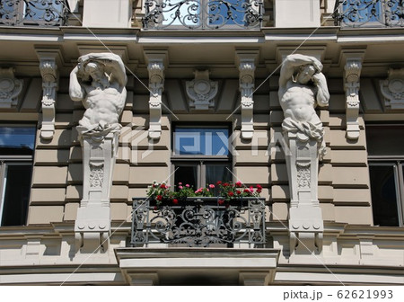 リガ　ユーゲントシュティール建築 62621993