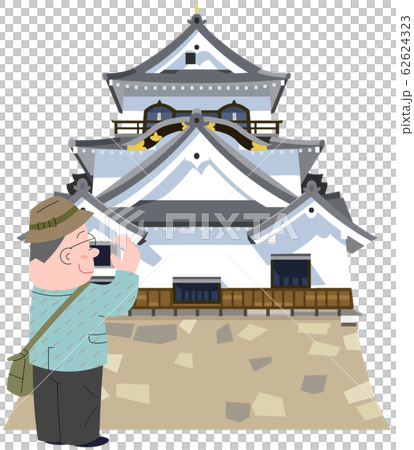 Hikone Castle and Travelers 62624323