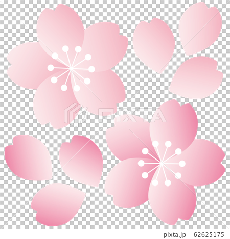 桜アイコン01のイラスト素材