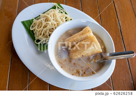 Burmese cold noodle soup Burmese cold noodle soup 62626258
