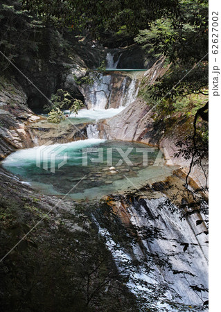 山梨県/ 西沢渓谷 七ツ釜五段の滝（七つ釜五段の滝） 62627002