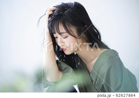 女性　ビューティー　ヘアケア 62627864