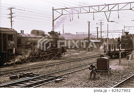 昭和43年 尻内機関区のC60　東北本線電化直前の蒸気機関車 62627902