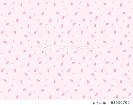 桜の花びらパターン 背景 壁紙のイラスト素材