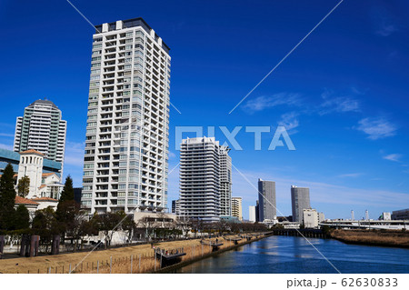 横浜　ポートサイド地区のタワーマンション 62630833