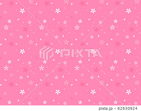 桜吹雪パターン 背景 壁紙のイラスト素材