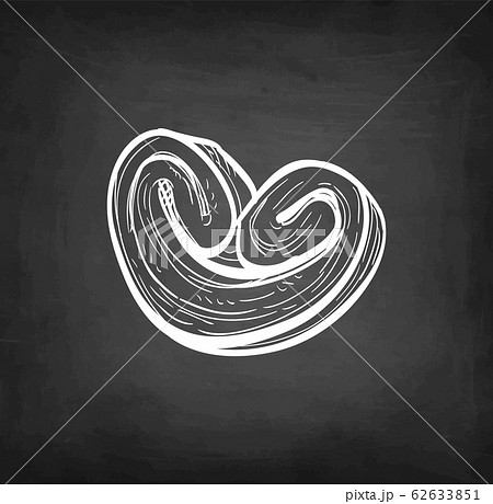 Chalk sketch of palmier. Chalk sketch of palmier. 62633851