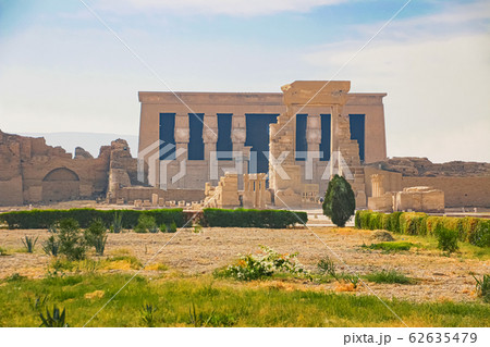 The ruins of the beautiful ancient temple of 62635479