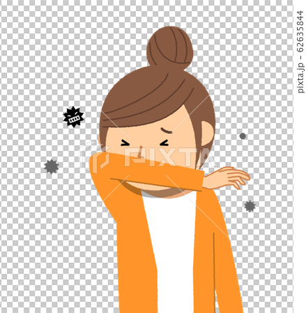 Young woman cold flu 62635844