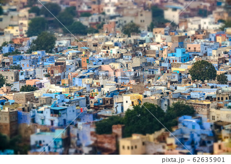 Tilt shift lens - Jodhpur Also blue city is the 62635901